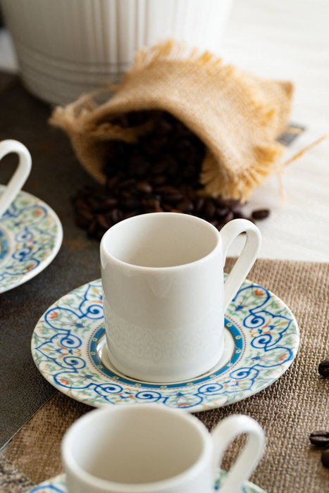 Hermia Saraylı 12 Juego de tazas de café Multicolor Hermia Saraylı 12 Juego de tazas de café Multicolor